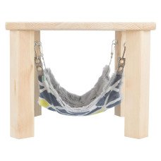 Plataforma com cama para roedores